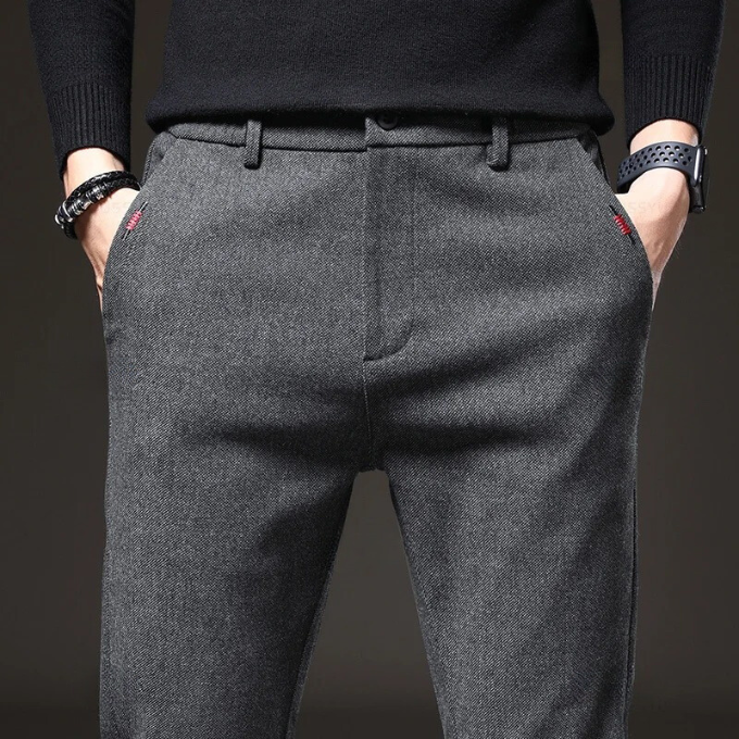 Montari Cotton Slim Fit Pants