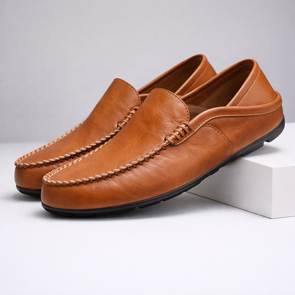 Montari Genuine Leather Loafers