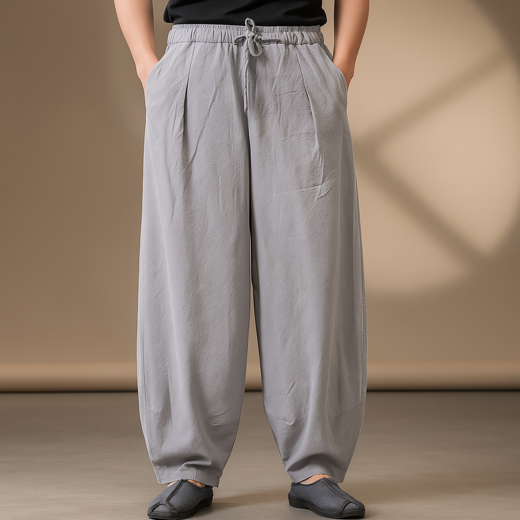 Camden Wide-Leg Linen Pants