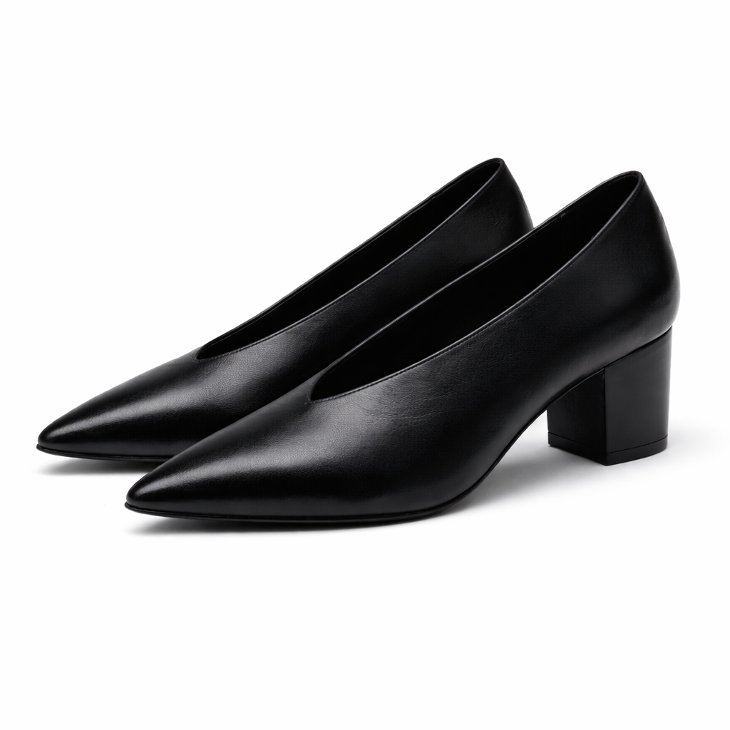 Savona Genuine Leather Heels