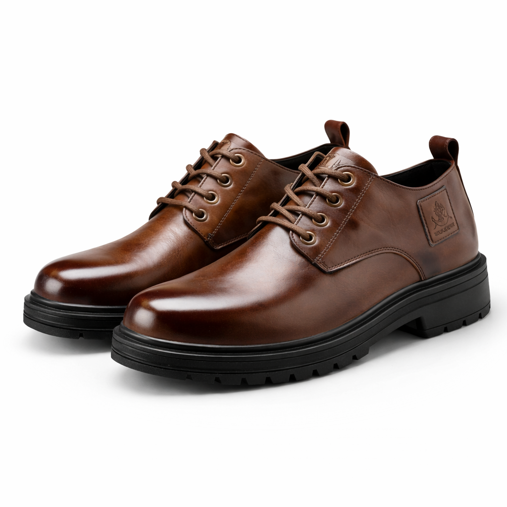 Halden Genuine Leather Ankle Boots