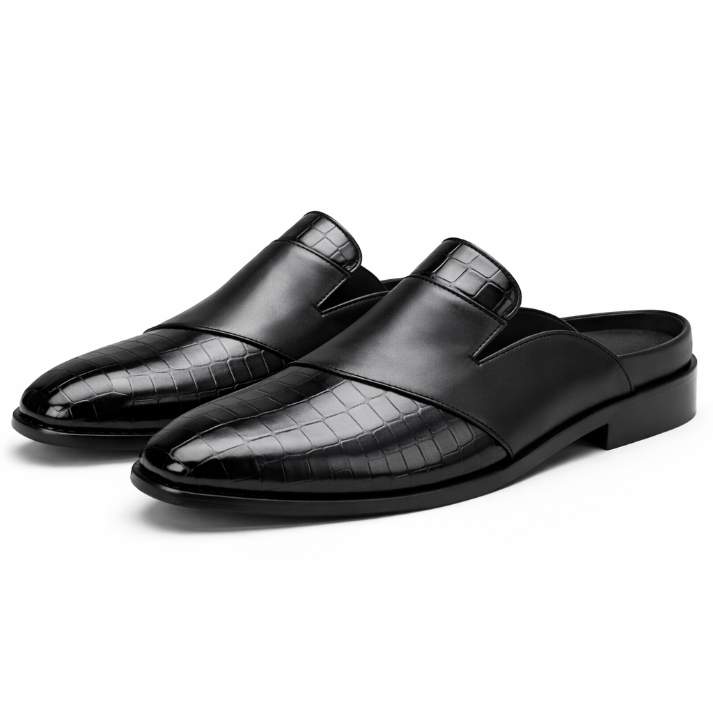 Montari Genuine Leather Slip-On Loafers