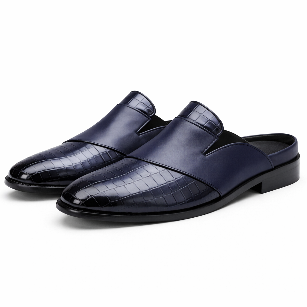 Montari Genuine Leather Slip-On Loafers