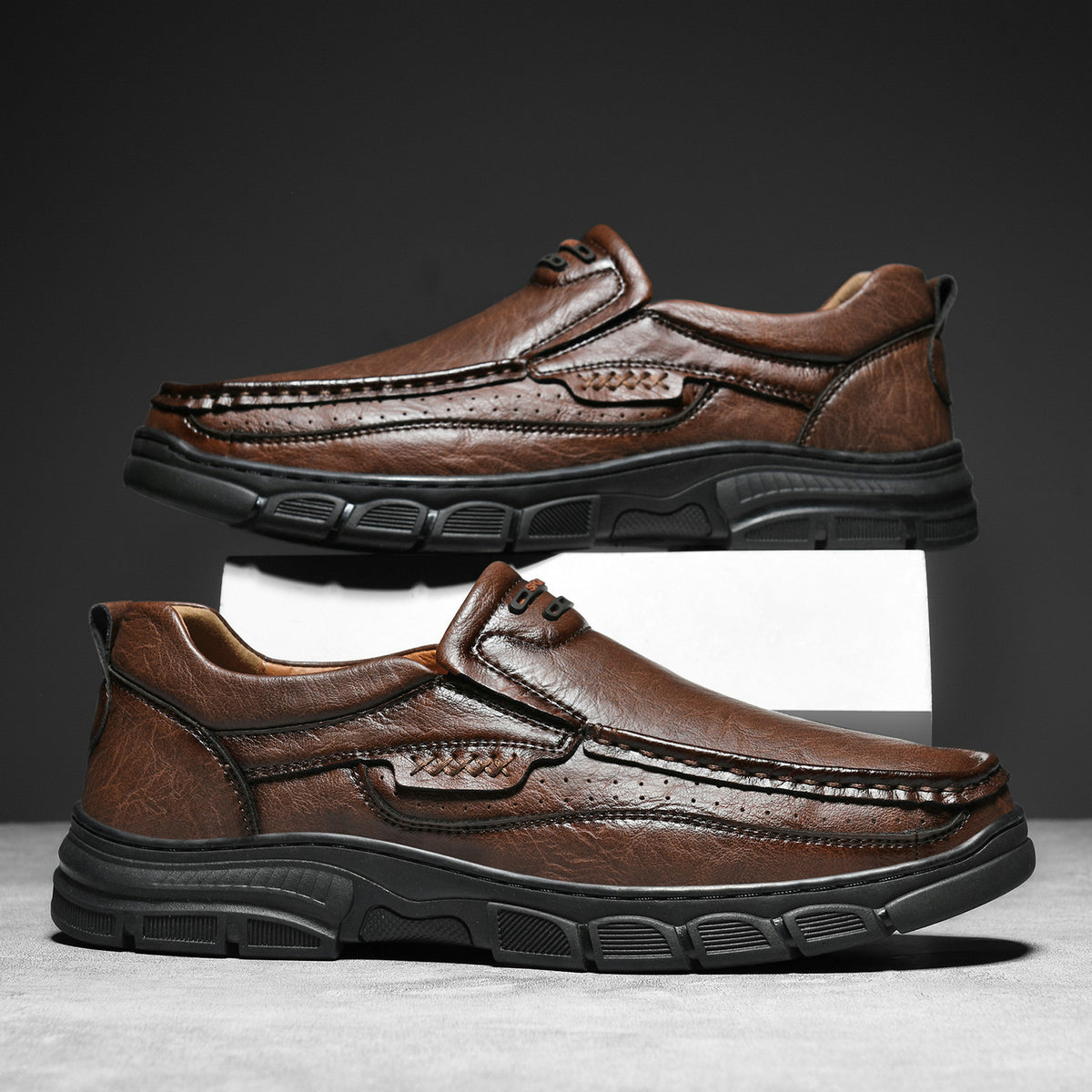 Halden Genuine Leather Sneakers
