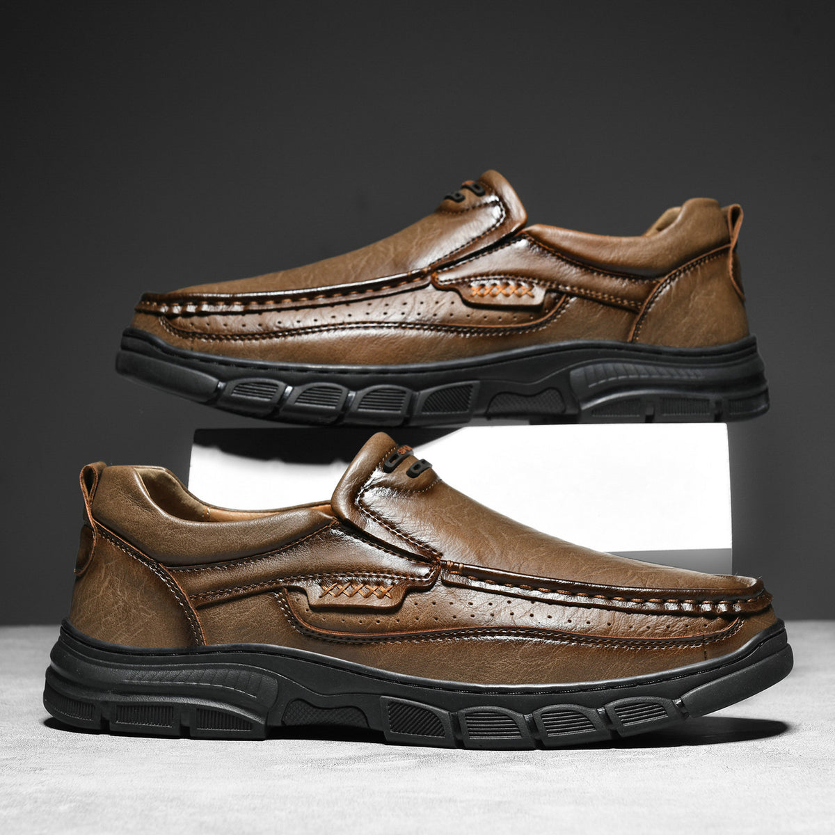 Halden Genuine Leather Sneakers