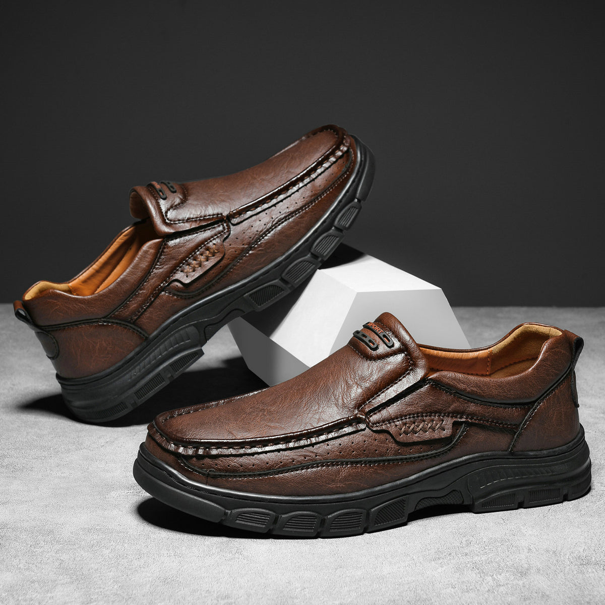 Halden Genuine Leather Sneakers