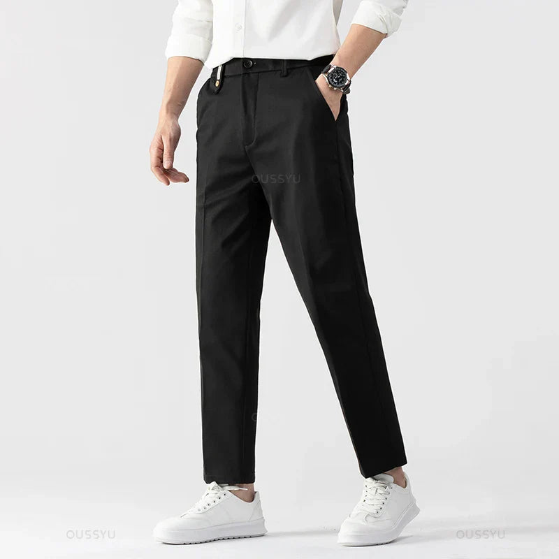 Montari Slim-Fit Dress Pants