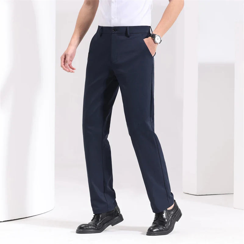 Montari Slim-Fit Cotton Pants
