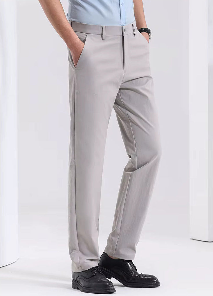 Montari Slim-Fit Cotton Pants