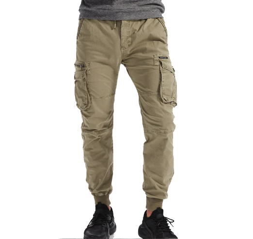 Harrison Cotton Cargo Drawstring Pants
