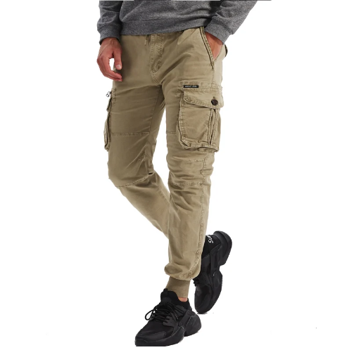 Harrison Cotton Cargo Drawstring Pants
