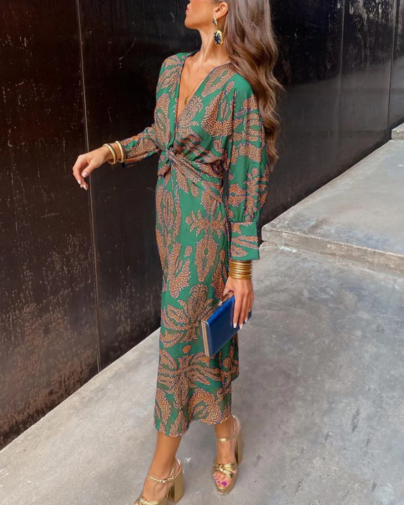 Long Sleeve Maxi Dress – Women's Formal Evening Dress