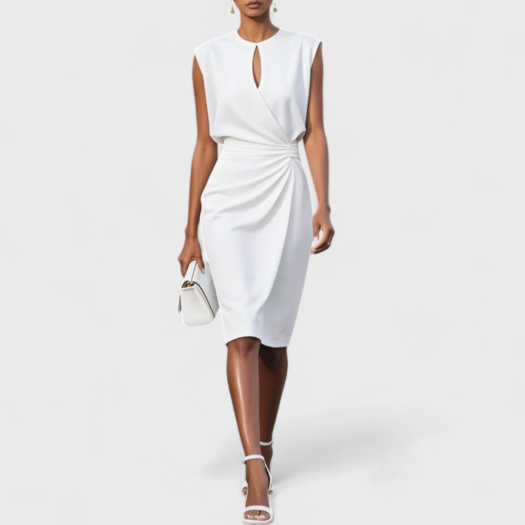 Elegant Midi Dress – Women's Formal or Daytime Dress | Kathy