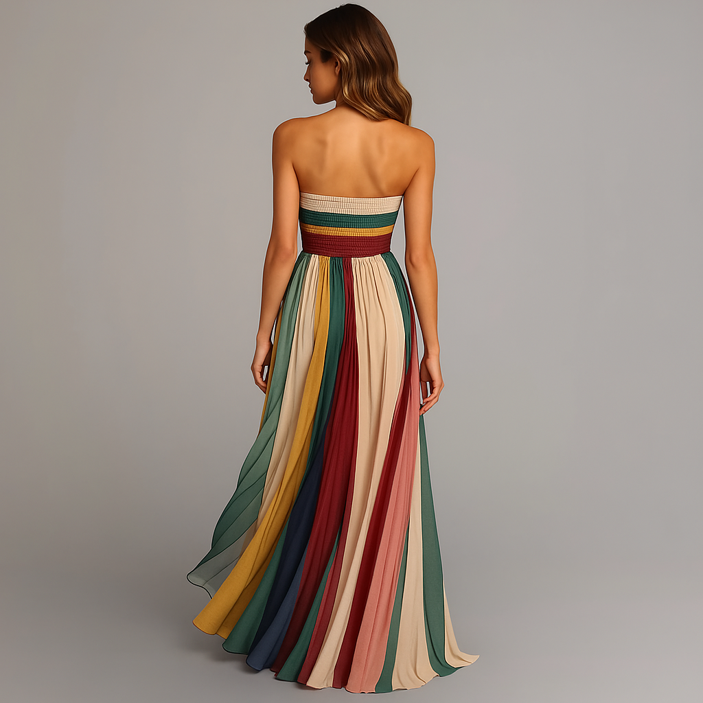 Strapless Maxi Dress – Women's Holiday Dress | Judith