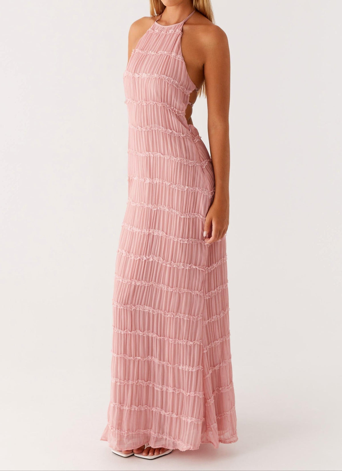 Halter Maxi Dress – Women's Evening Dress