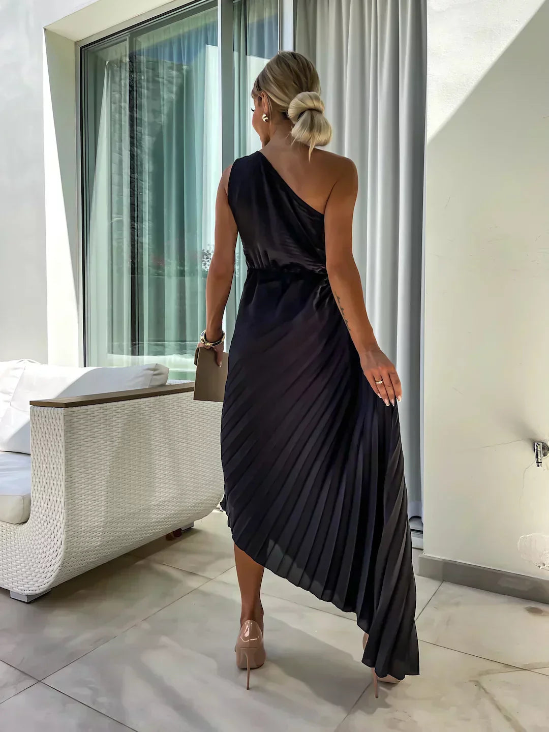 Floral Midi Dress – Women's Party Dress