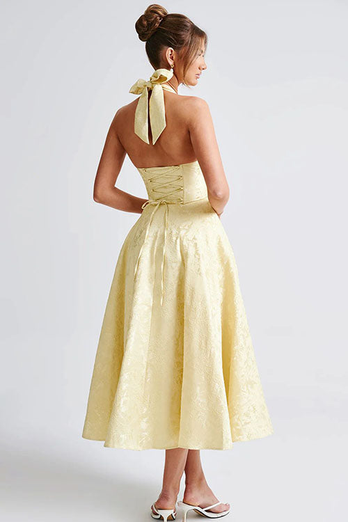 Jacquard Maxi Dress – Women's Wedding Guest Dress