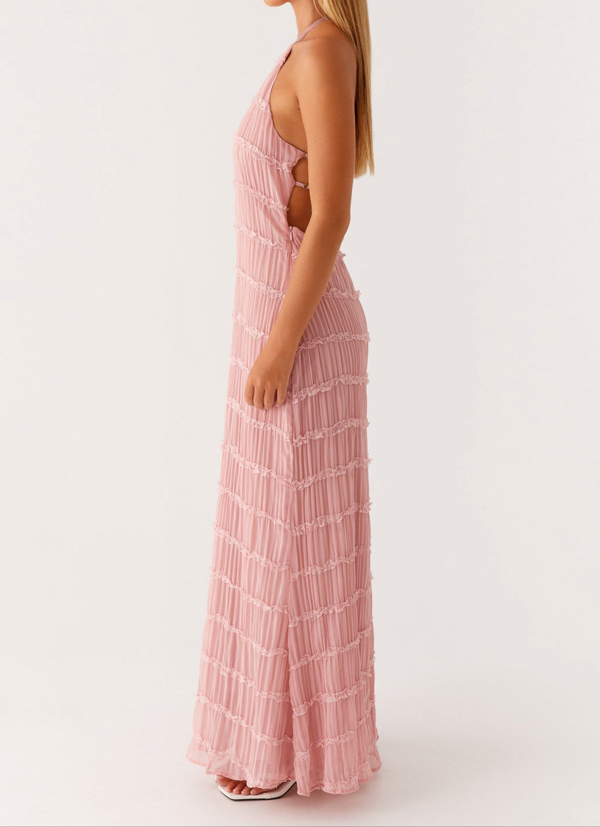 Halter Maxi Dress – Women's Evening Dress