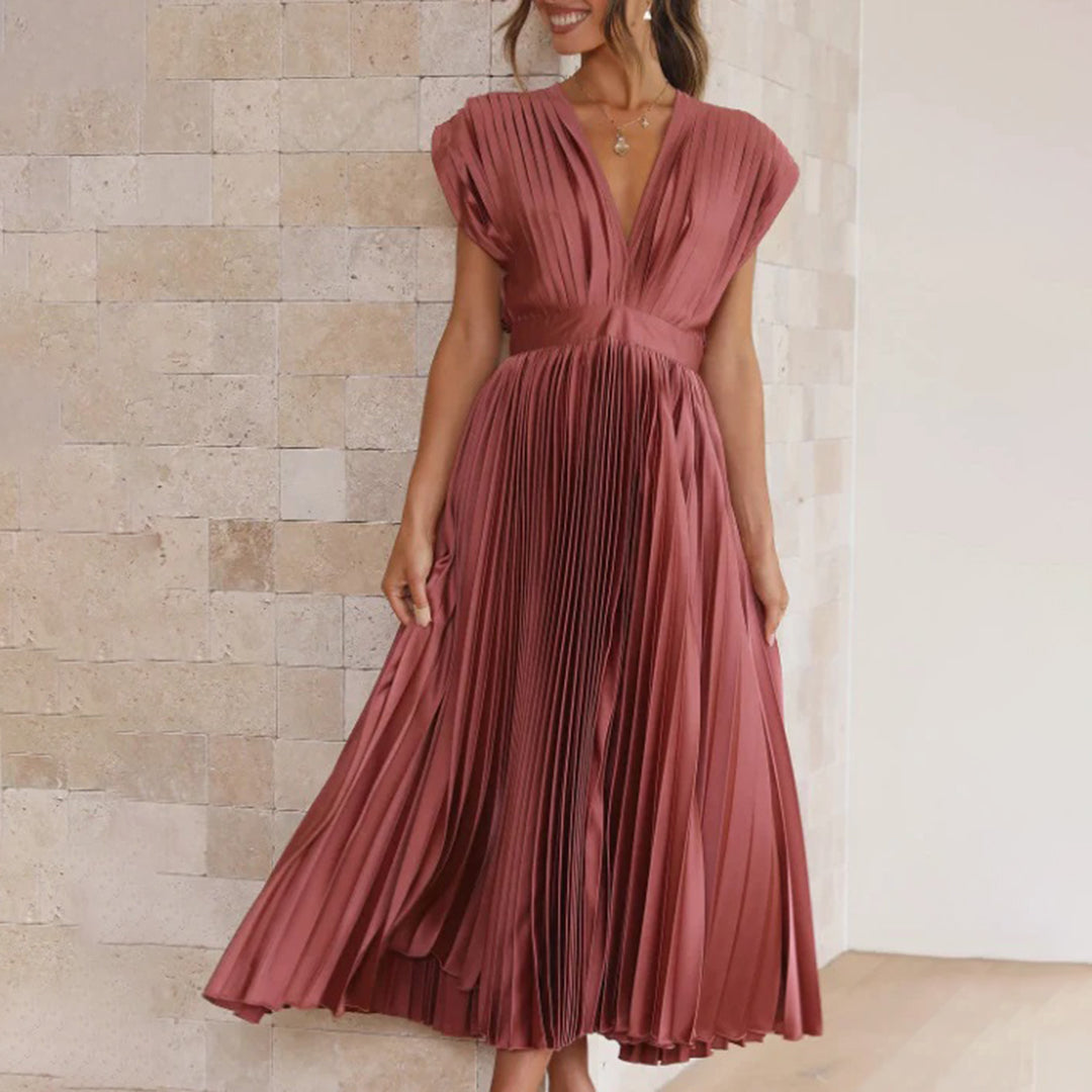 Flowy Midi Dress – Women's Wedding Guest Dress