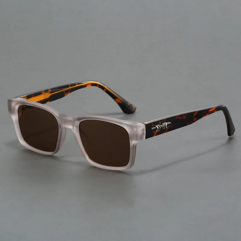 Men's Square Frame UV400 Sunglasses