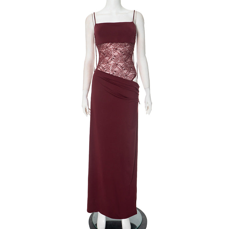 Lace Maxi Dress – Women's Evening Dress