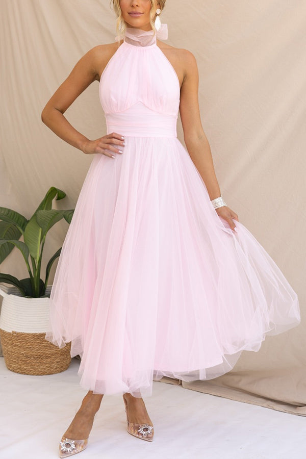 Tulle Midi Dress – Women's Wedding Guest Dress