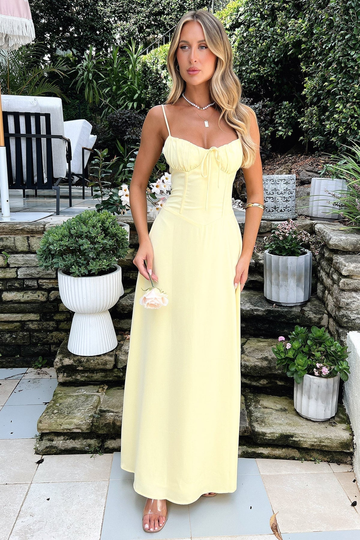 Wrap Maxi Dress – Women's Wedding Guest Dress