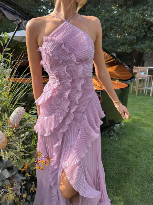 Halter Neck Maxi Dress – Women's Wedding Guest Dress | Estelle™