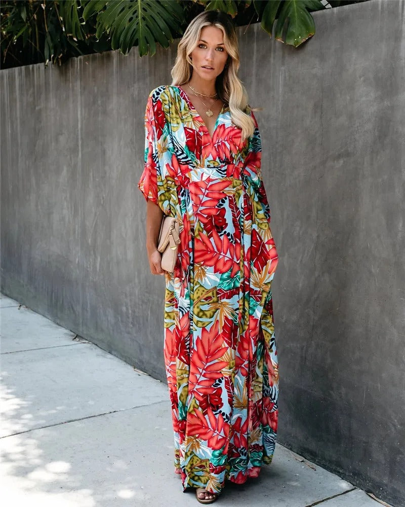 Wrap Maxi Dress – Women's Summer Dress