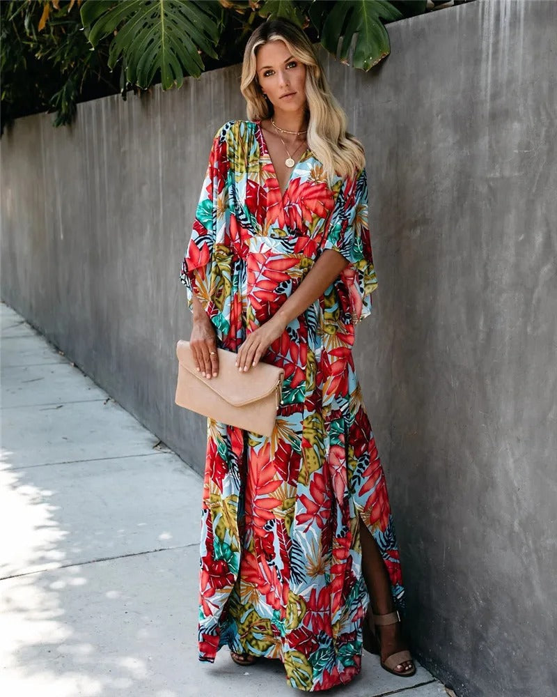Wrap Maxi Dress – Women's Summer Dress