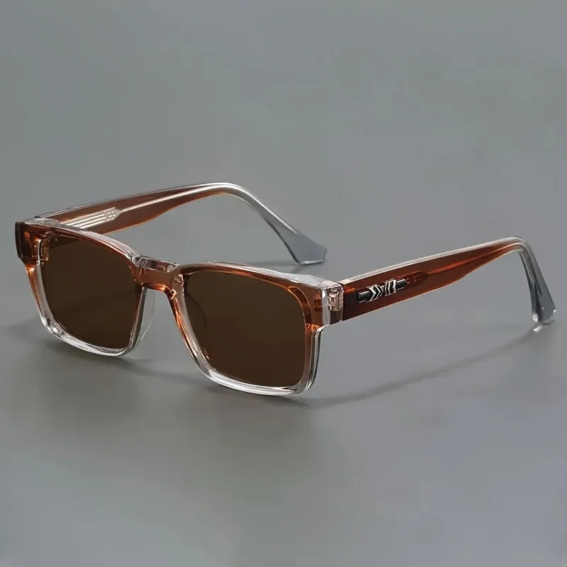 Men's Rectangular UV400 Sunglasses