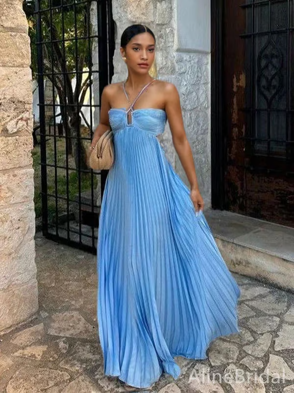 Halter Maxi Dress – Women's Summer Dress