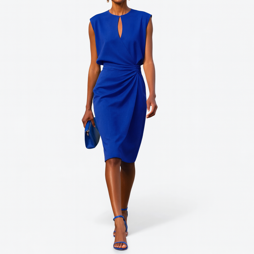 Elegant Midi Dress – Women's Formal or Daytime Dress | Kathy