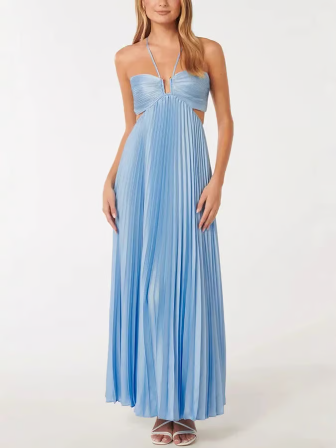 Halter Maxi Dress – Women's Summer Dress