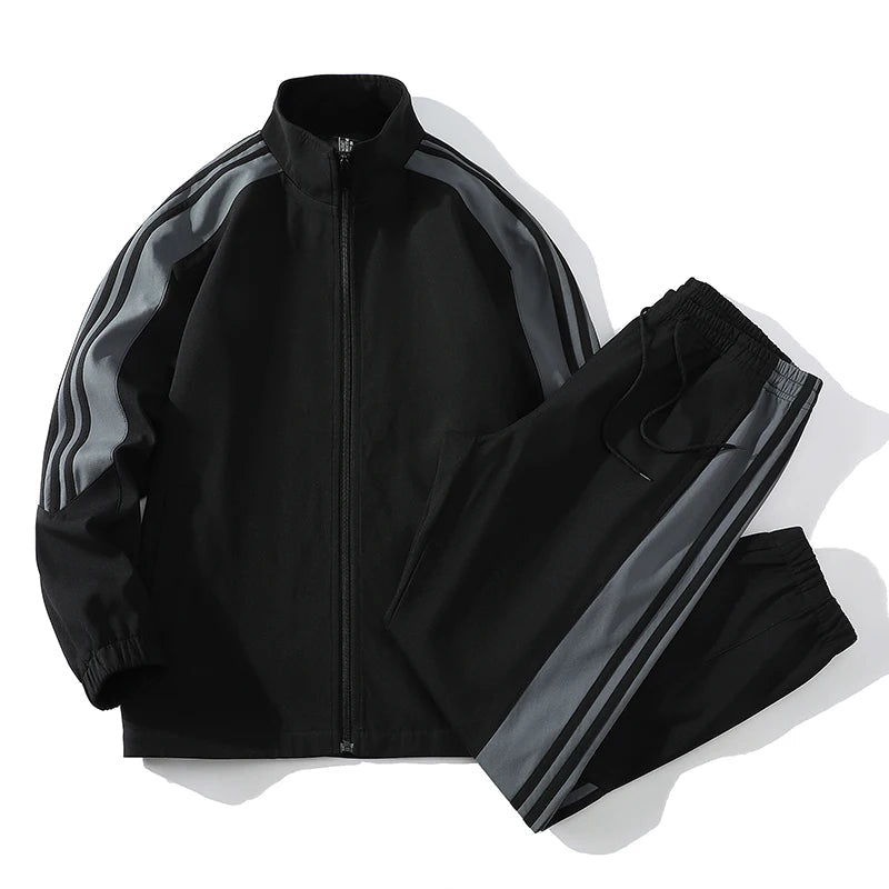 Harlow Full-Zip Jogger Set – Men's 2-Piece Tracksuit