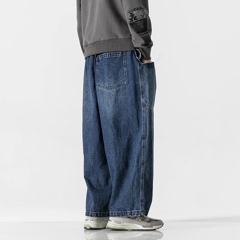 Cordell Wide-Leg Denim Jeans