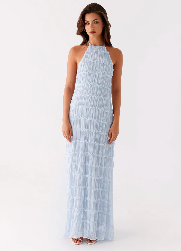 Halter Maxi Dress – Women's Evening Dress