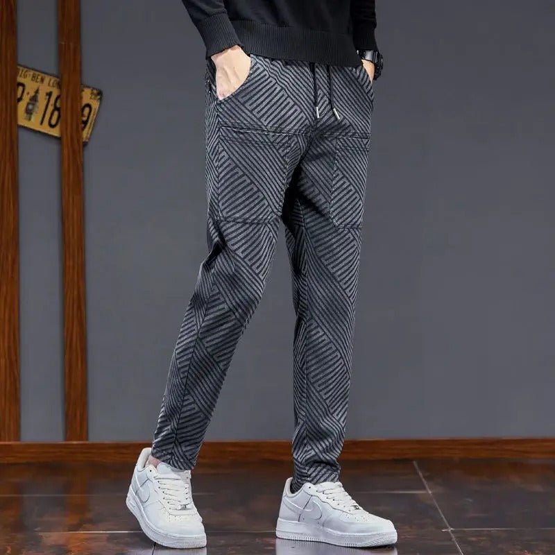 Camden Cotton Slim Fit Trousers
