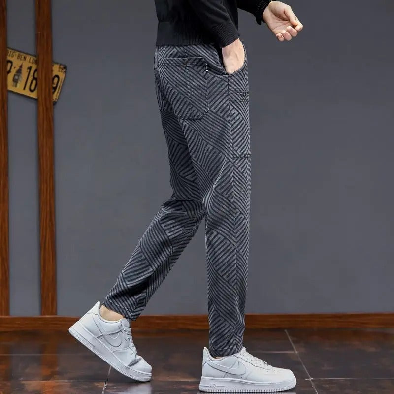 Camden Cotton Slim Fit Trousers