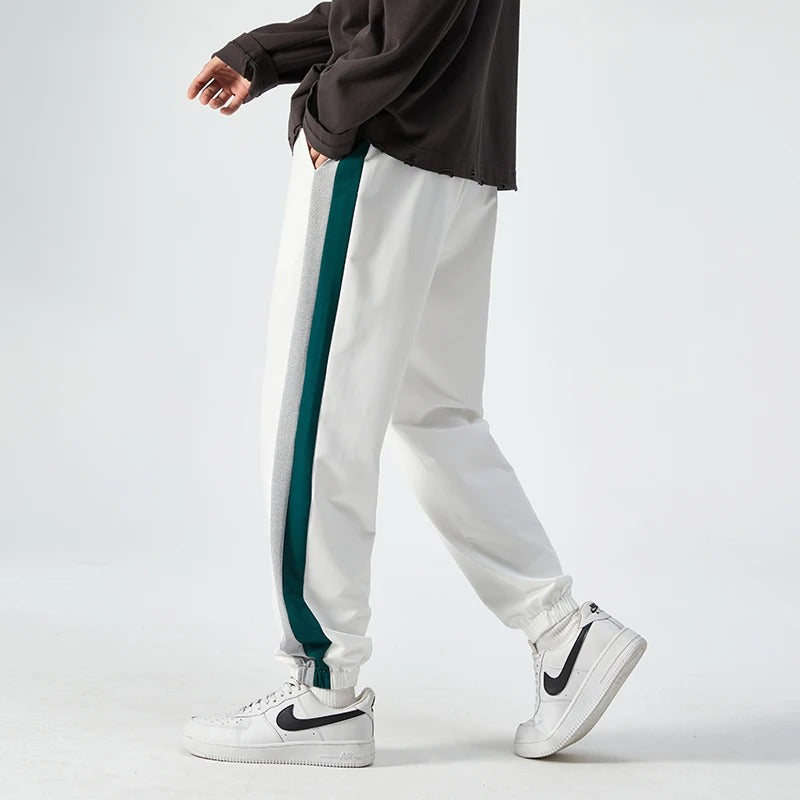 Camden Cotton Stripe Joggers
