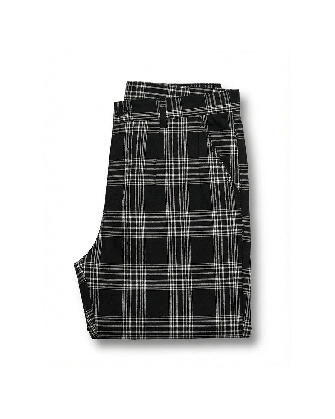 Harrison Cotton Plaid Pants