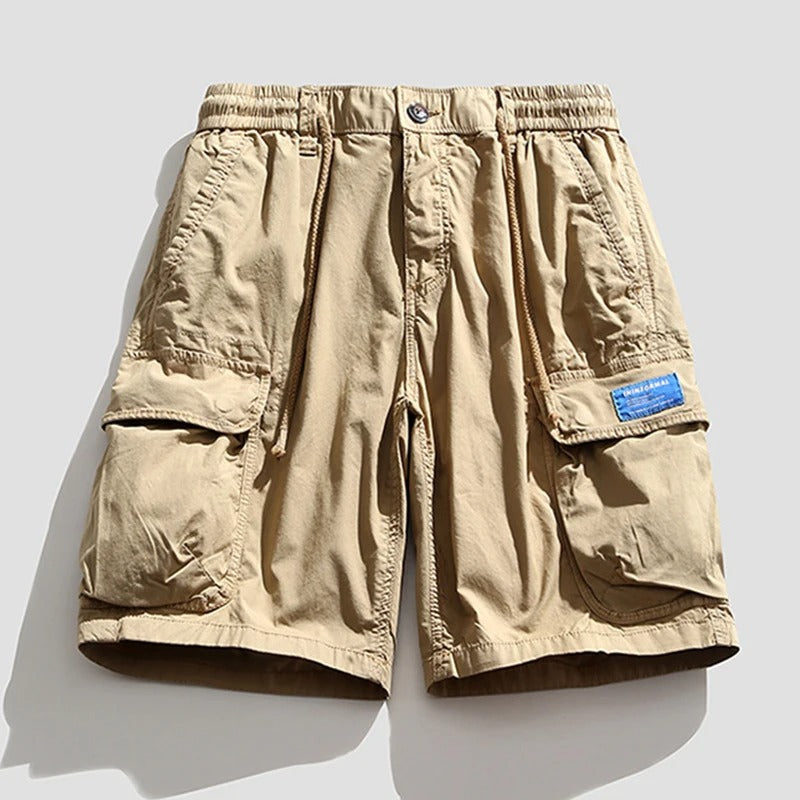 Montari Cotton Cargo Shorts