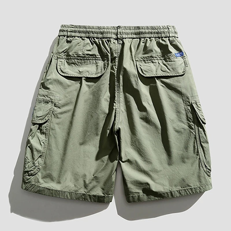 Montari Cotton Cargo Shorts