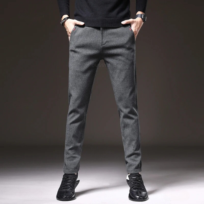 Montari Cotton Slim Fit Pants