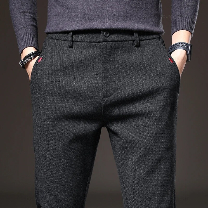 Montari Cotton Slim Fit Pants