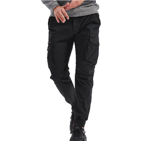 Harrison Cotton Cargo Drawstring Pants