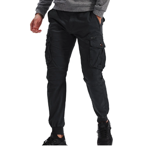 Harrison Cotton Cargo Drawstring Pants