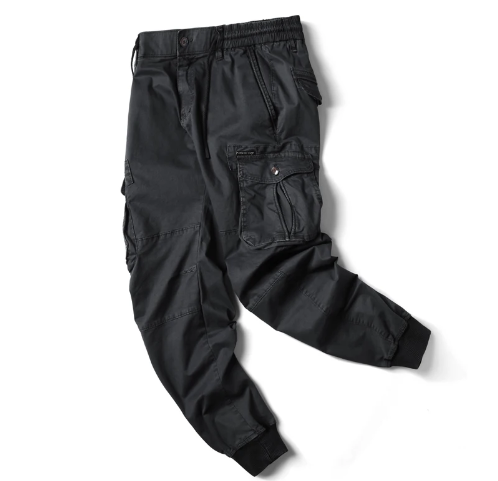Harrison Cotton Cargo Drawstring Pants