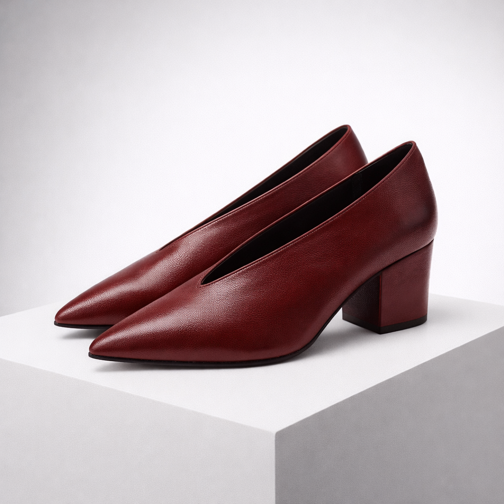 Savona Genuine Leather Heels