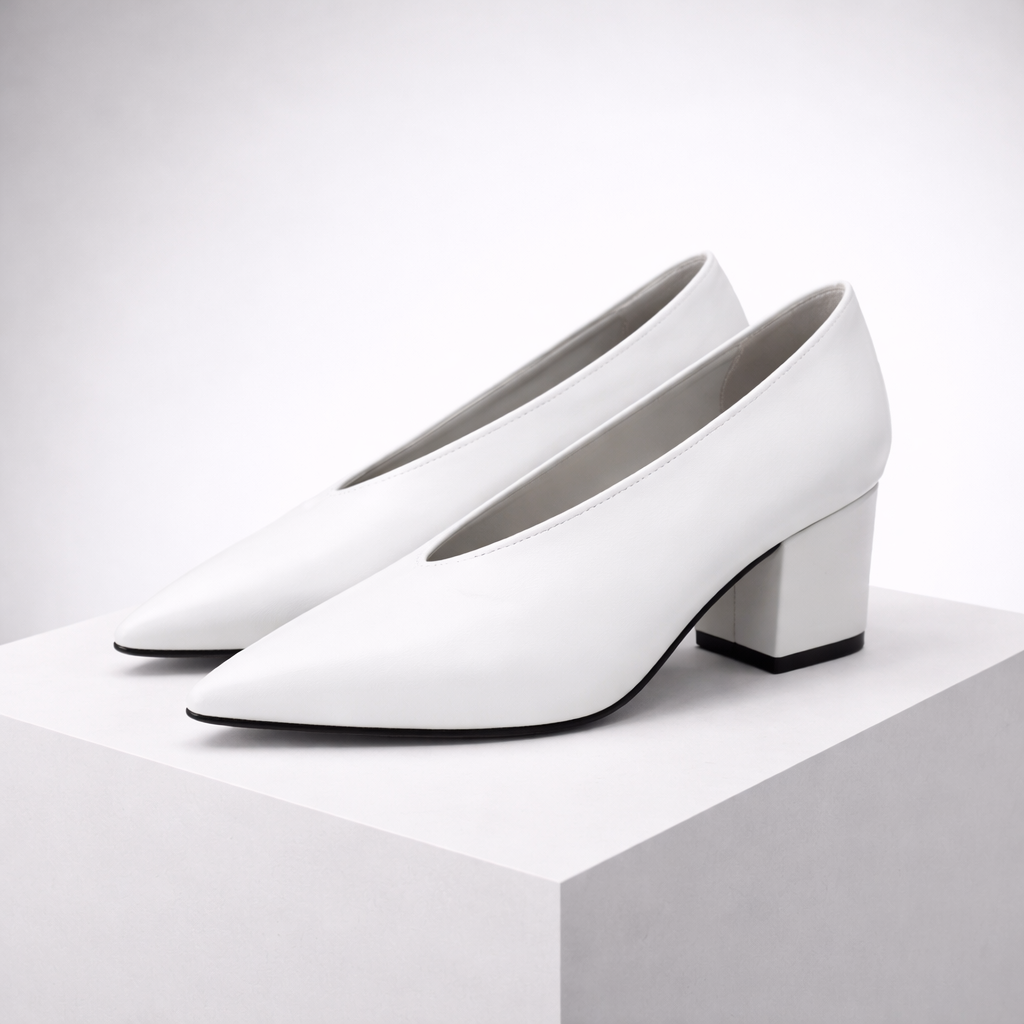 Savona Genuine Leather Heels